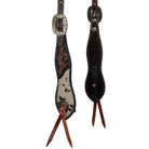 Wildflower Hide One Ear Headstall Horse