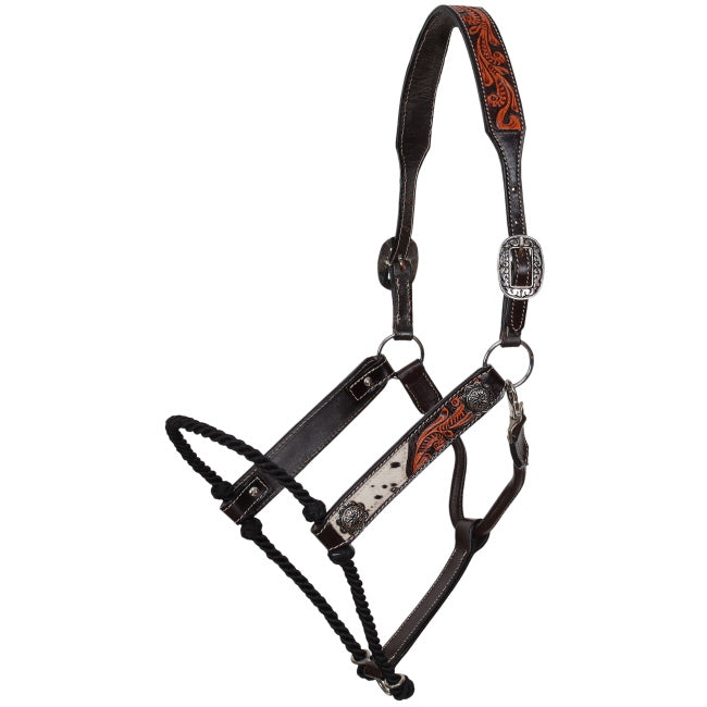 Iris Hybrid Leather Halter
