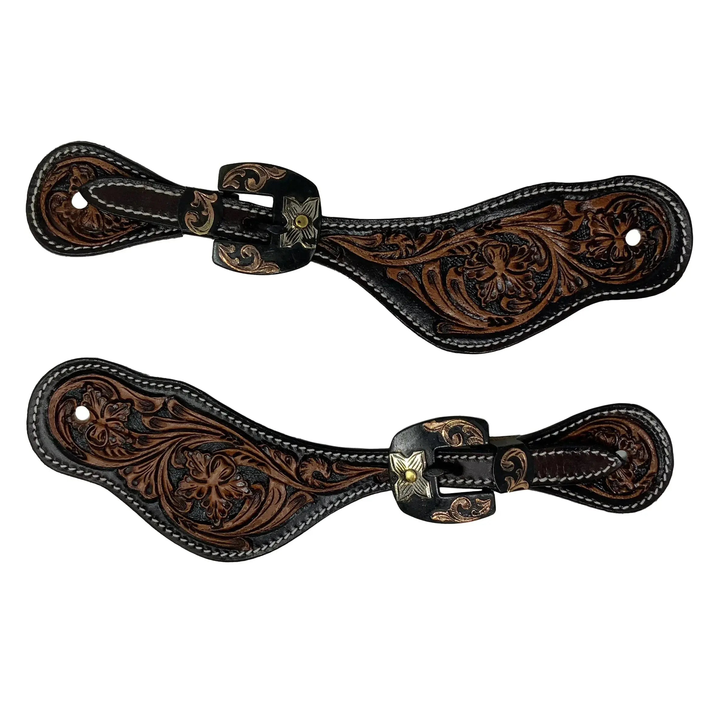 Prairie Rose Mens Spur Strap Horse