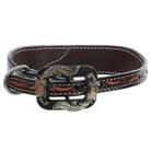 Cowhide and Tool Leather Dog Collar Dog