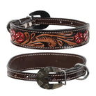 Dice Leather Dog Collar Dog