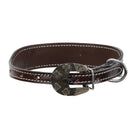 Dice Leather Dog Collar Dog