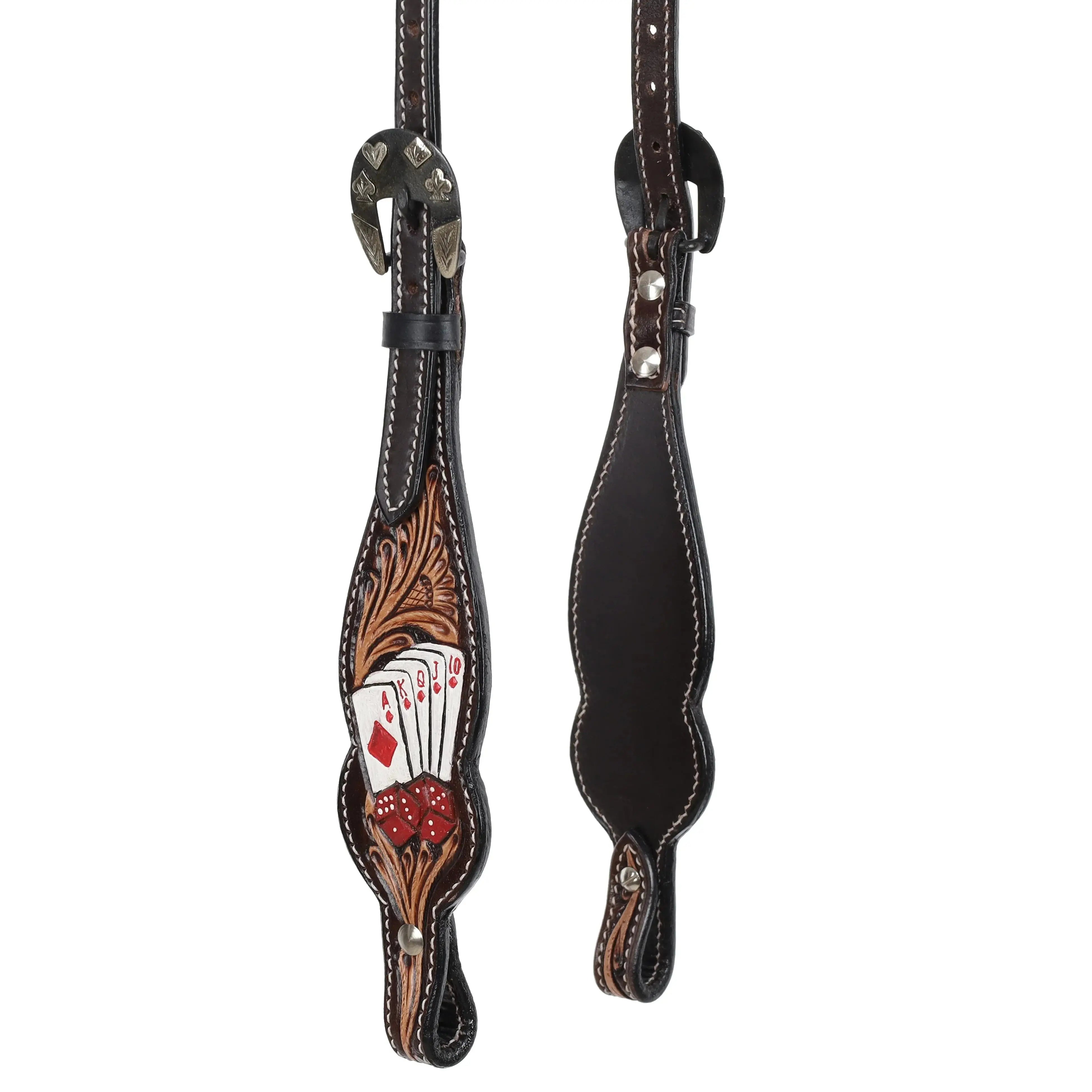 Diamond Flush One Ear Headstall Horse
