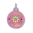 Treat Whore - Dog ID Pet Tag Collar Charm Accessory Dog