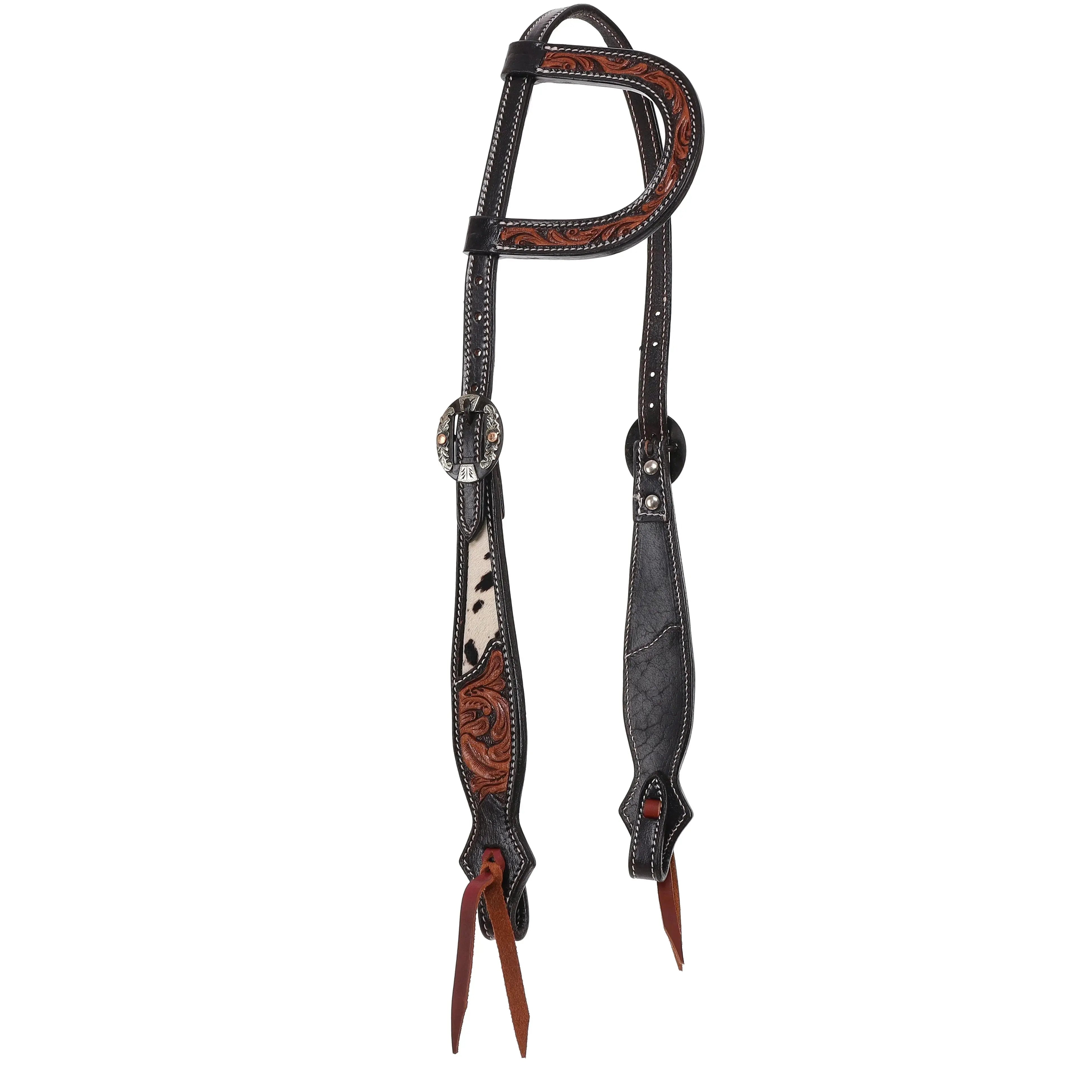 Hide and Tool One Ear Headstall Horse