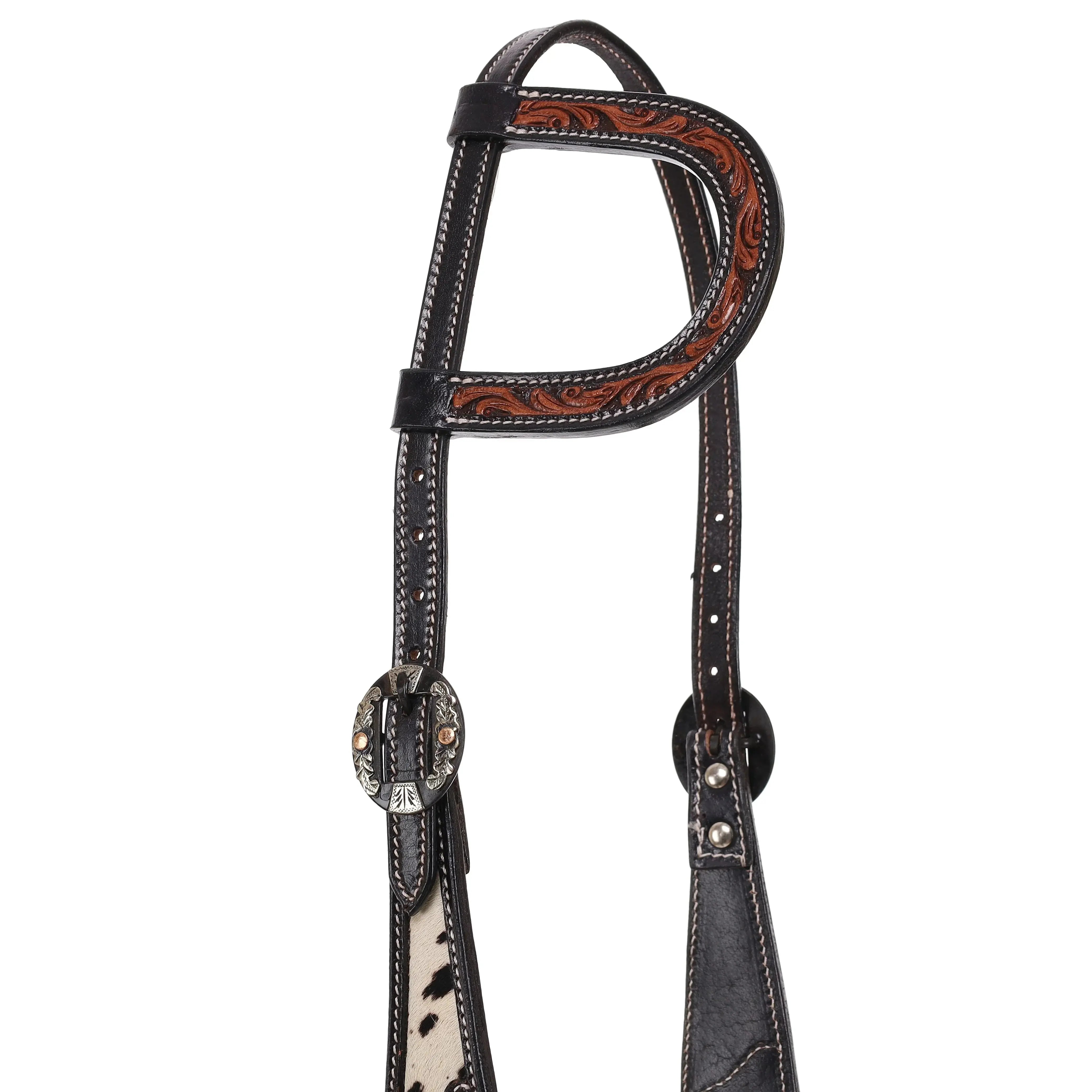 Hide and Tool One Ear Headstall Horse