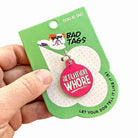 Funny Dog Tag or Collar Charm - Attention Wore Dog