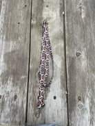 Premium Nylon wither strap with Python Print Horse