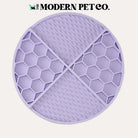 Savor the Flavor Lick Mat | Dog Feeding Mat Light Purple