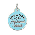 Invader Personal Space - Dog ID Tag or Collar Charm Dog