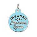 Invader Personal Space - Dog ID Tag or Collar Charm