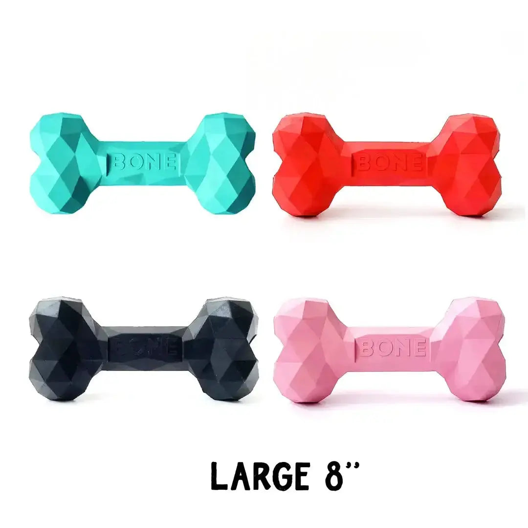 Busy Body Bone: Durable Rubber Dog Toy for Engaging Playtime Dog