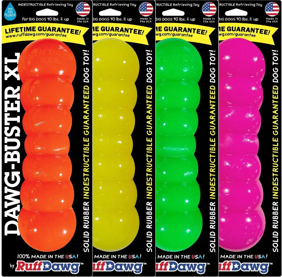 Ruff Dawg Indestructible Dawg-Buster Dog Toys