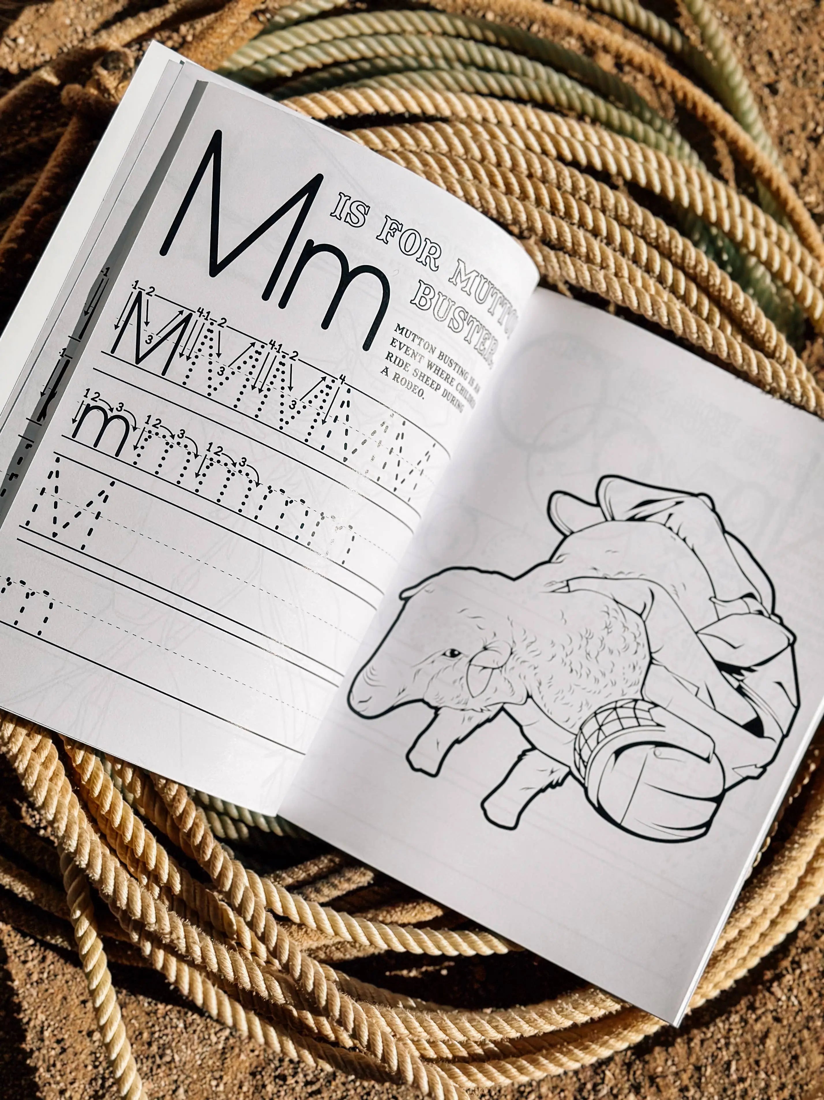 Rodeo: Pre-K & Kindergarten ABC Workbook  inside