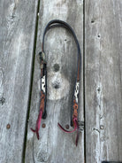 Feather and Hide Split Ear Headstall Horse