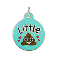 Dog ID Tag with Personalized QR Code - Little 💩 