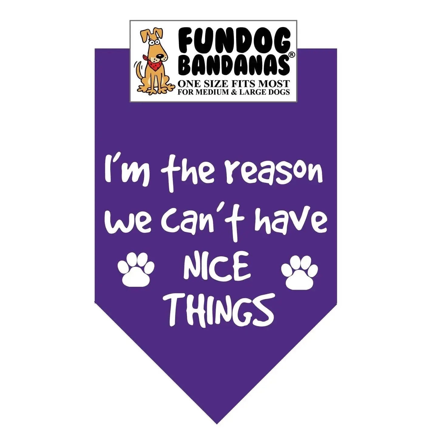 I'M the Reason We Can't Have Nice Things-Made in USA Dog