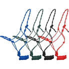 Draft Size Twisted Cowboy Knot Halter with 10 Ft. Lead Horse