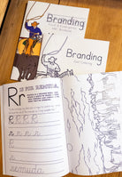 Branding: Cursive Handwriting Workbook inside