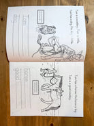 The Reading Ranch Cowboy Tom: Workbook One  inside