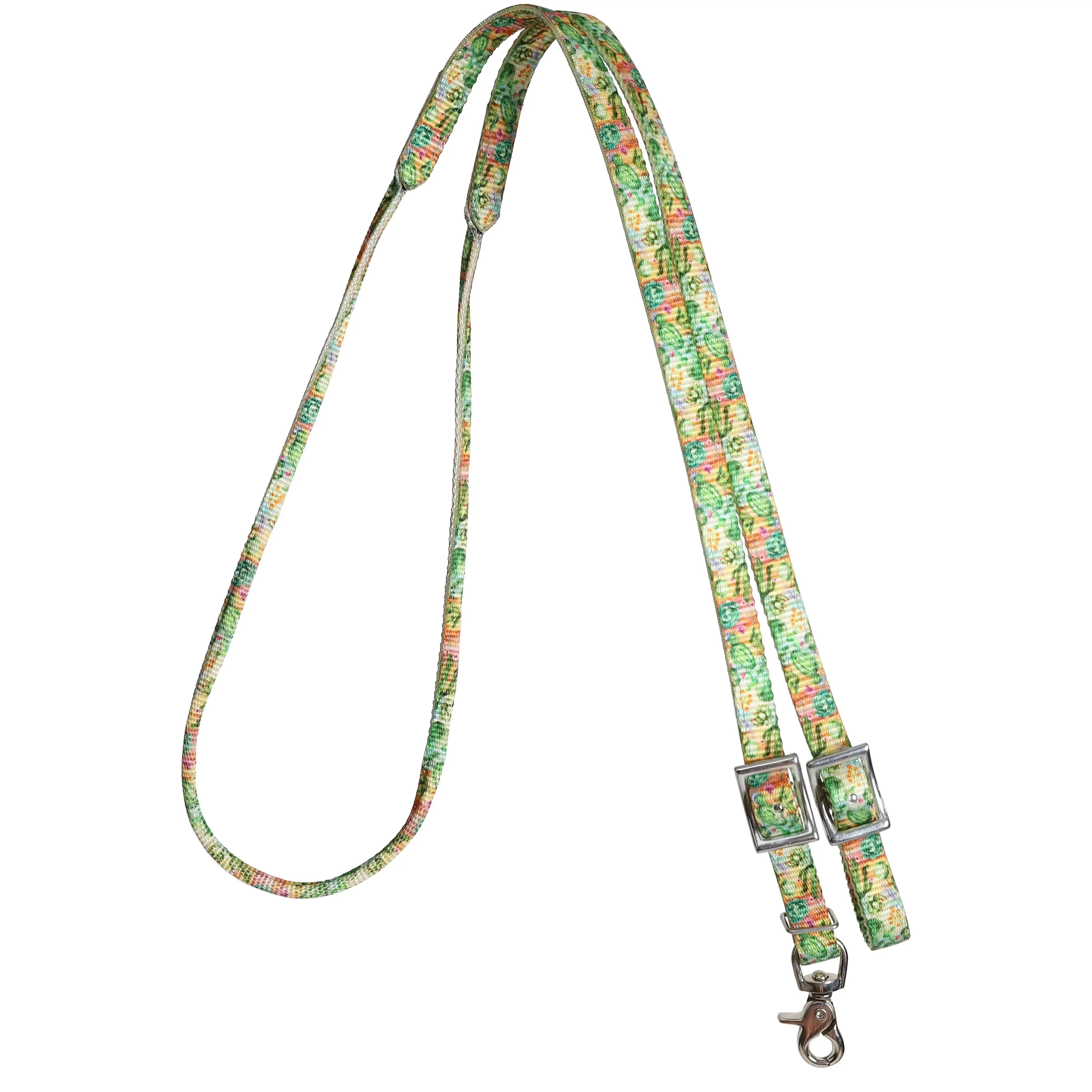 Cactus Rolled Nylon Contest Reins Reins