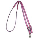 Pink & Purple Filigree Rolled Nylon Contest Reins Reins