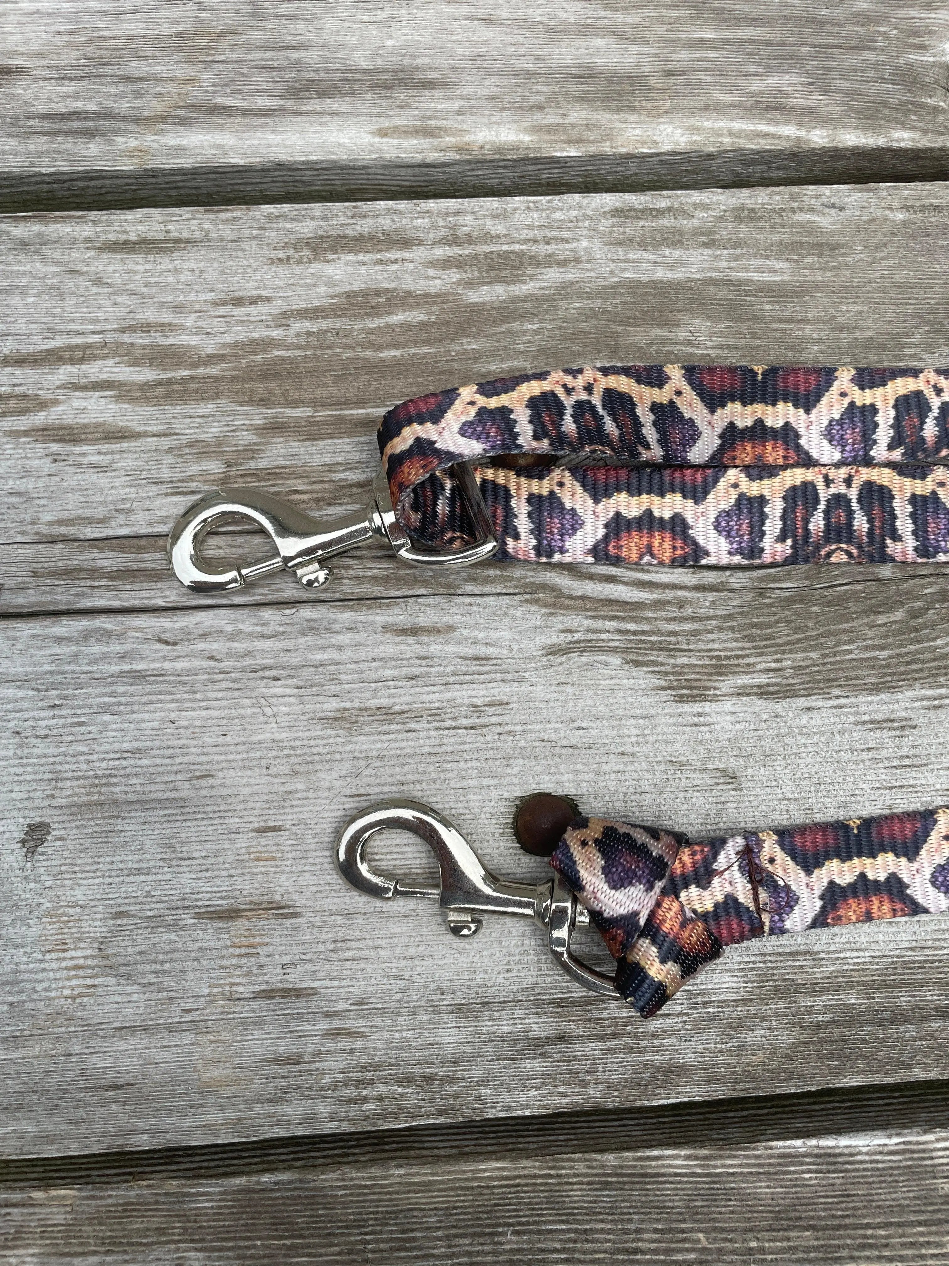 Premium Nylon wither strap with Python Print Horse
