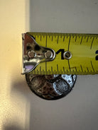 Silver Tone Embossed Concho with Screw- size