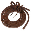8 Ft Heavy Oiled Split Reins with Weighted Ends