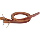 8' x 1" Harness Hot Dipped Leather Split Rein - Made in the USA Horse