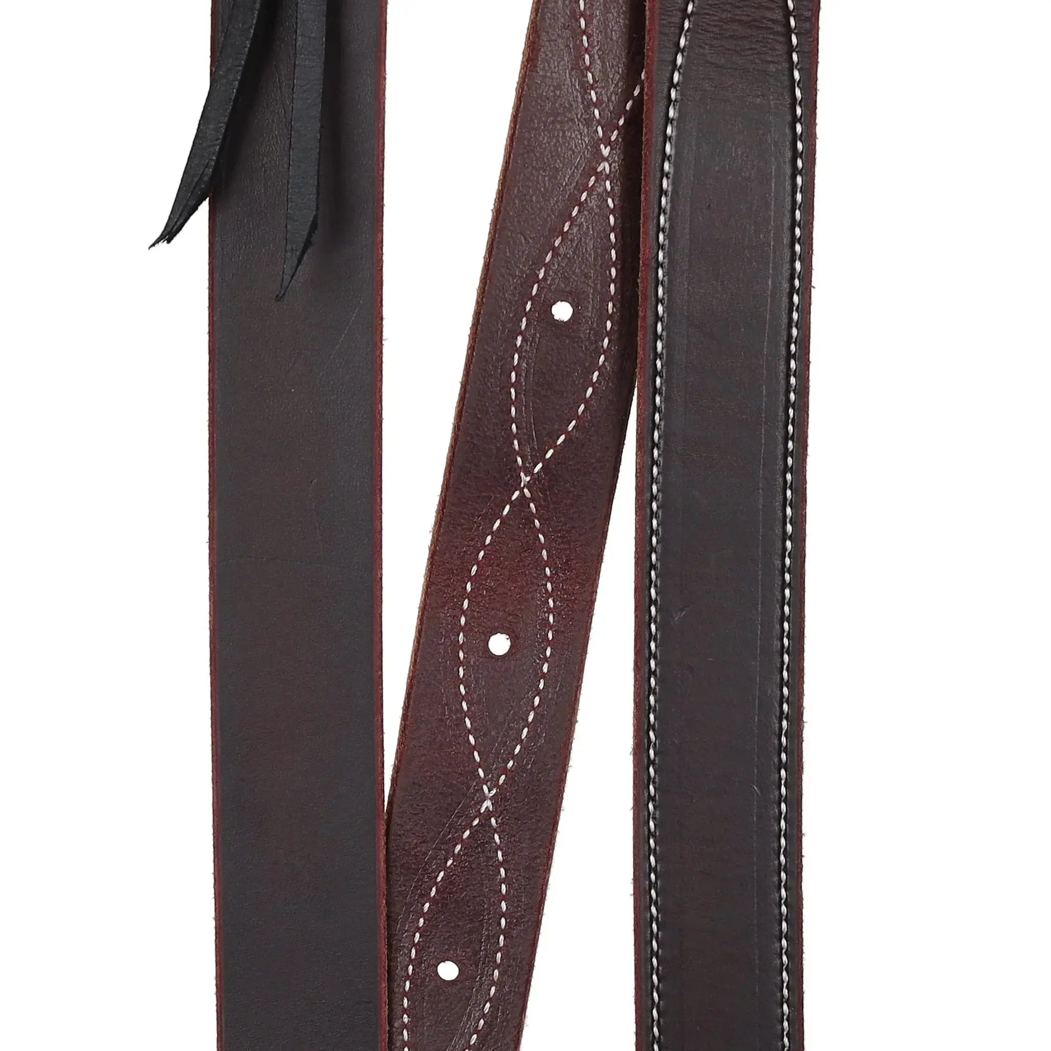 Harness Leather Stitched Latigo - Made in the USA