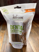 Grain Free Dental Chews 12 Pack, made with Antler Powder, Peppermint and Apple dog chew