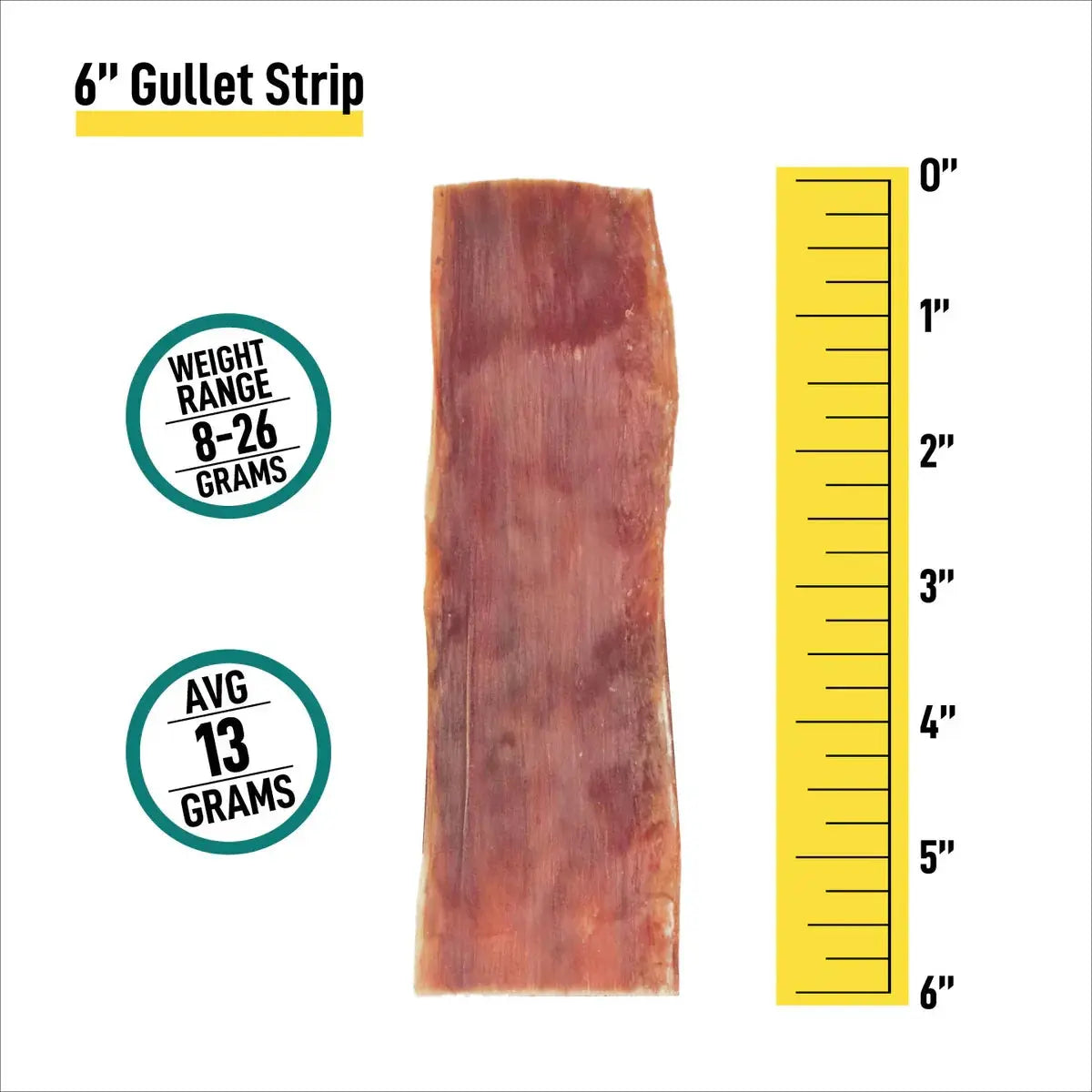 6″ Flat Gullet Jerky