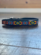 Dodger Trail Handcrafted Padded Beaded Dog Collar Dog