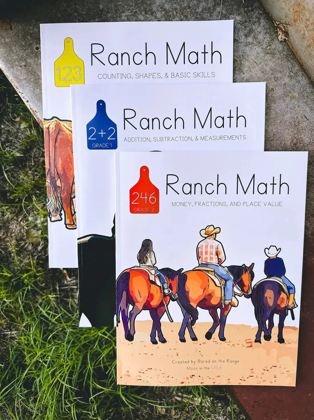 Ranch Math Grade 2: Money, Fractions, and Place Value inside