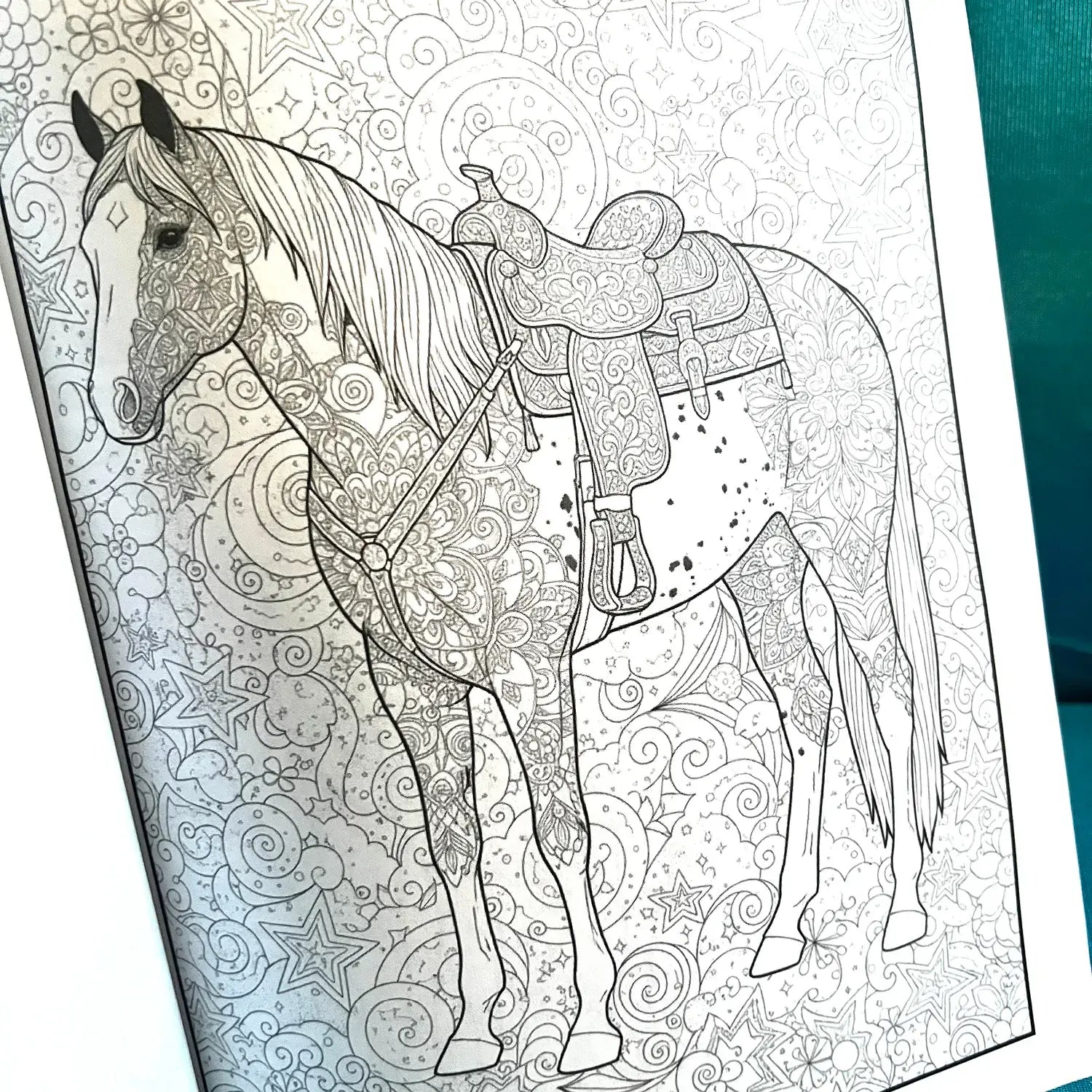 Horse Show Coloring Book