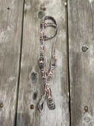 Python Print Design Nylon One Ear Headstall Horse