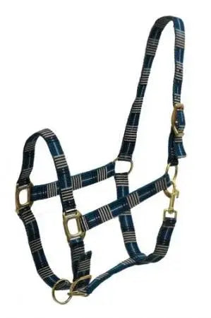 3ply nylon halter with heavy duty hardwareAverage Horse 800-1100 lbs Horse