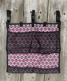 Bright Pink Aztec Hanging Trailer Organizer