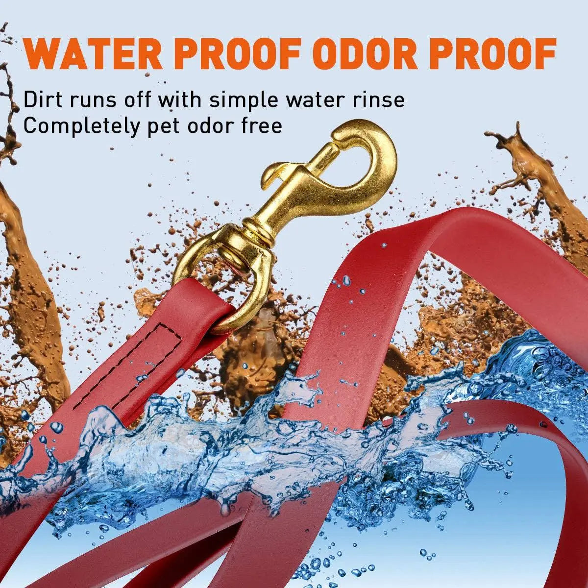 Viper Biothane Dog Leash - Working Lead Dog