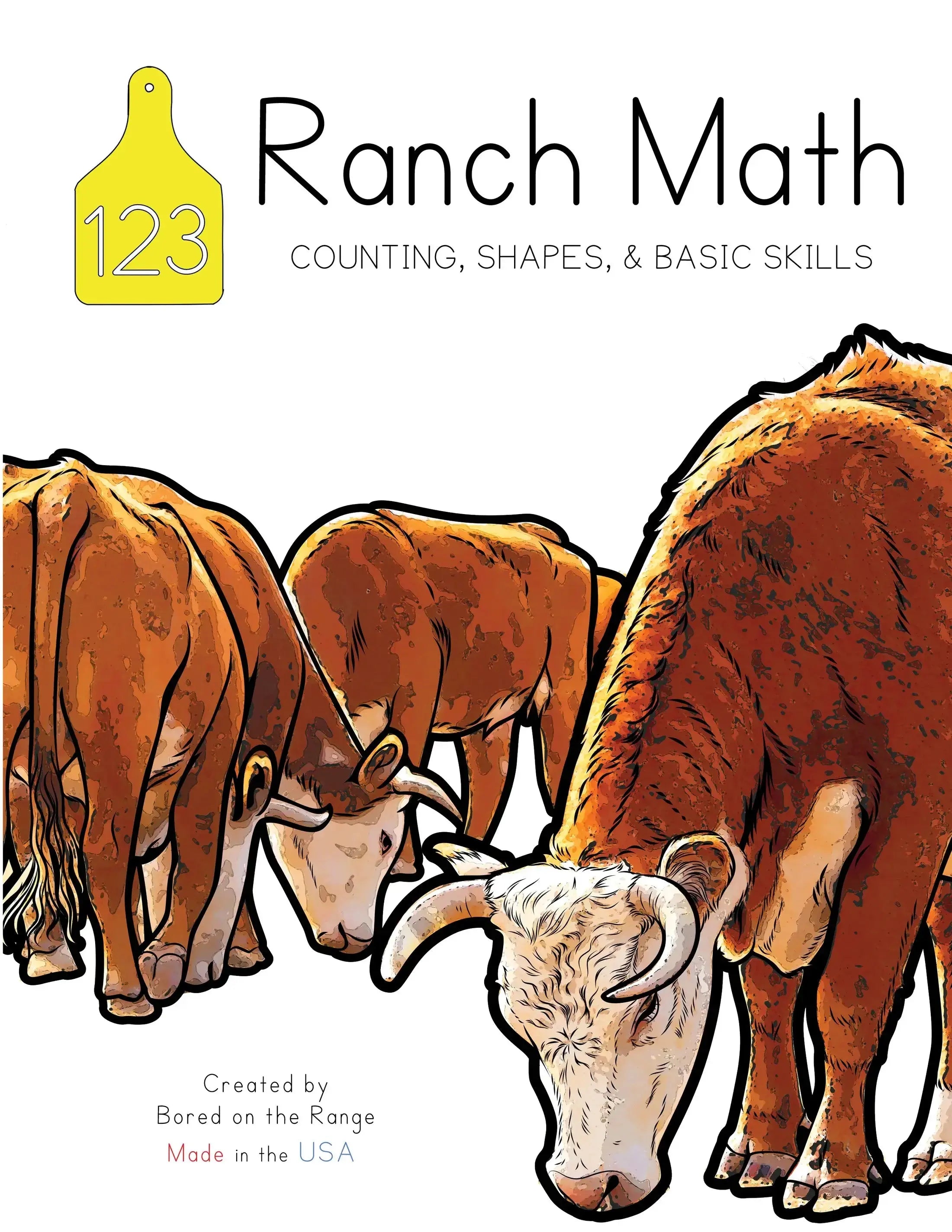 Ranch Math: Pre-K & Kindergarten front