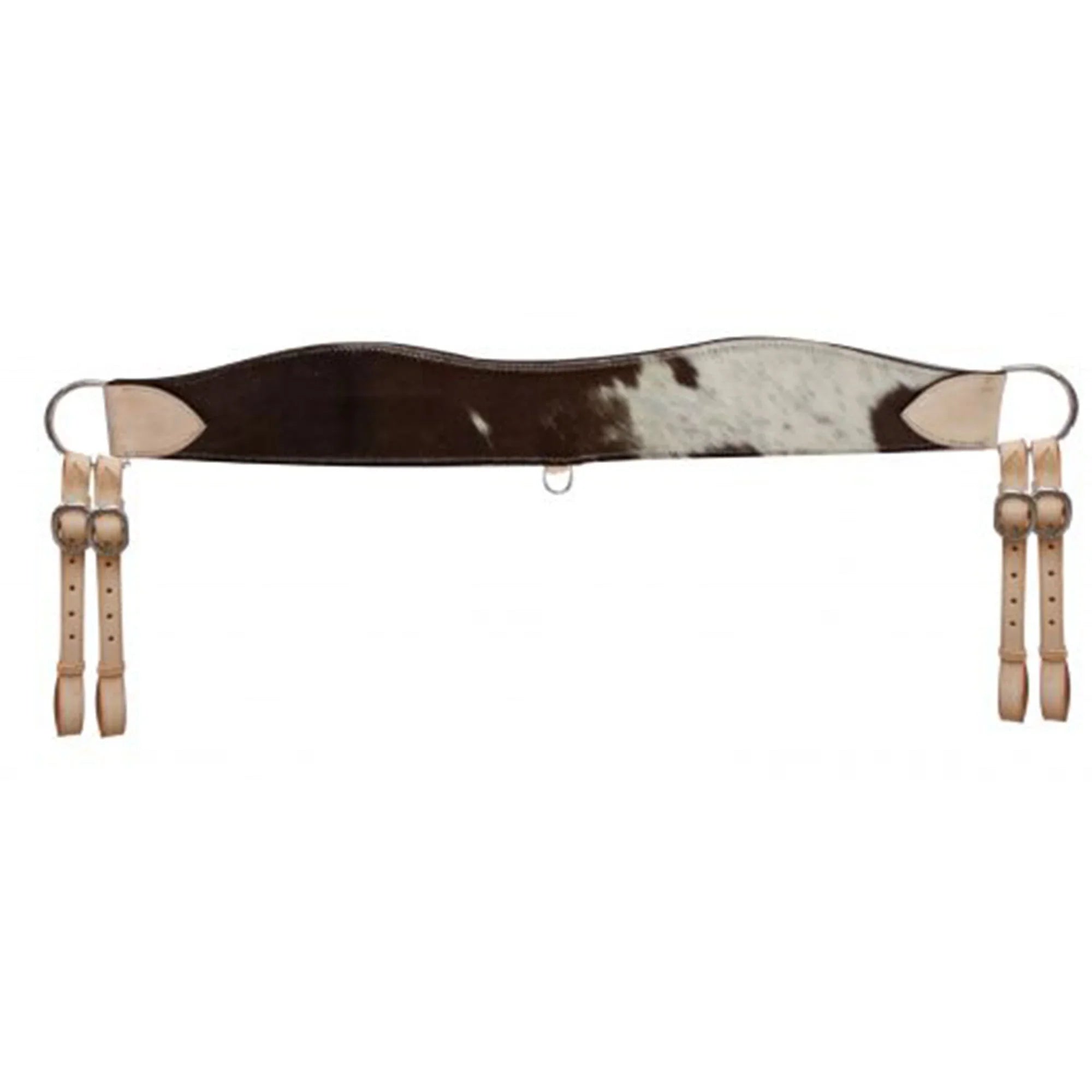 Hair on Cowhide Tripping Collar Horse