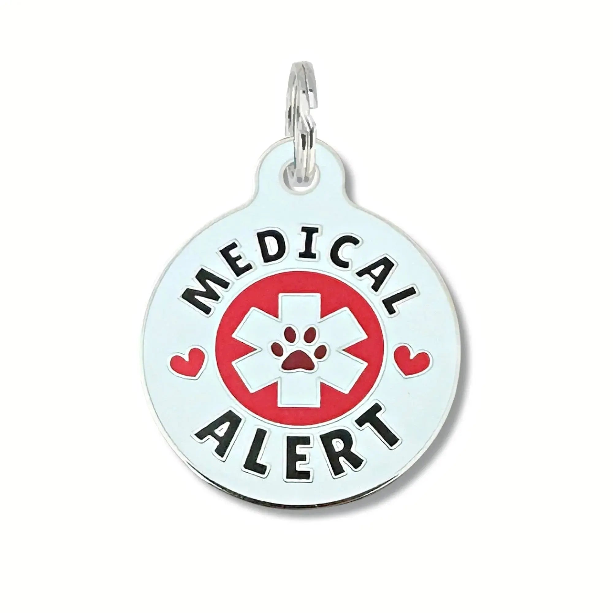 Dog ID Tag w/ Personalized QR Code - Medical Alert