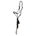 Black Premium Quick-Tie Cowboy Knot Halter with Lead