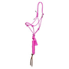 Pink Premium Quick-Tie Cowboy Knot Halter with Lead