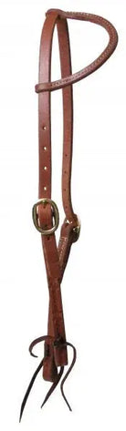 Double buckle sliding one ear headstall Horse