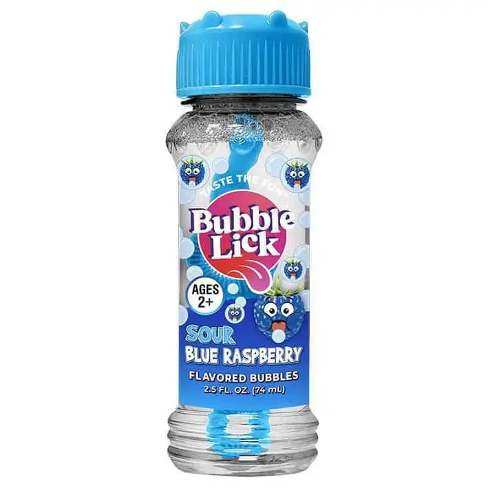 *NEW* BUBBLE LICK EDIBLE BUBBLES SOUR BLUE RASPBERRY Dog