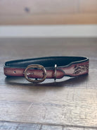 Cow Dog Trail Hand-tooled Dog Collar Dog