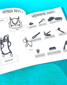 The Book of Equestrian Diagrams & Worksheets Horse