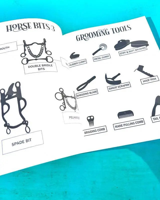 The Book of Equestrian Diagrams & Worksheets Horse